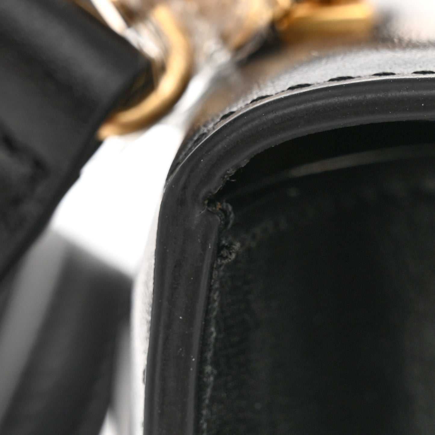 Calfskin Jitney 1.4 Top Handle Bag Black