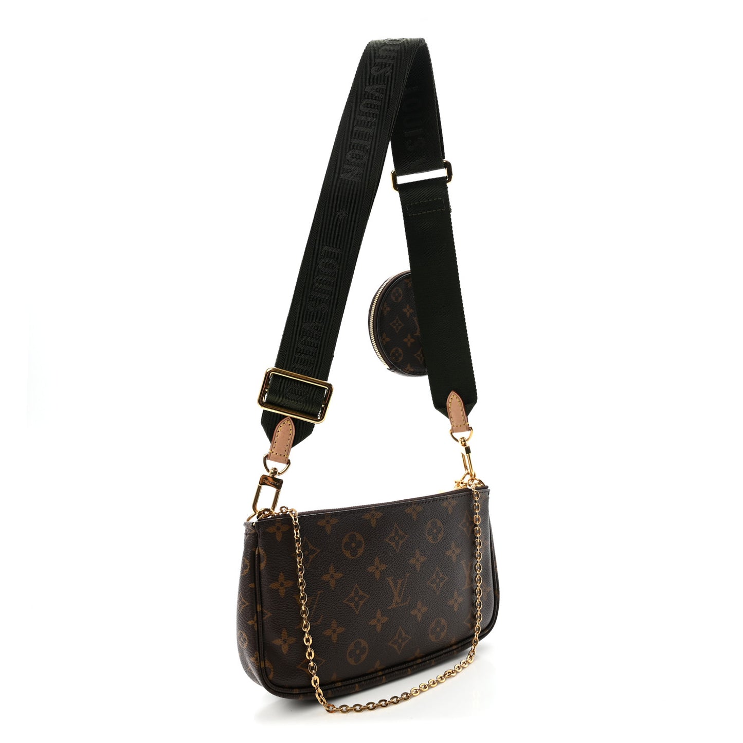 Monogram Multi Pochette Accessories Kaki