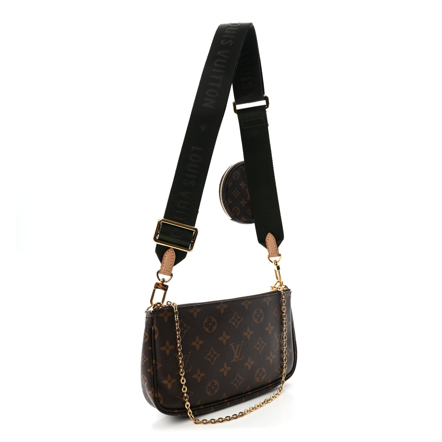 Louis Vuitton Monogram Multi Pochette Accessories Kaki 3 of 11