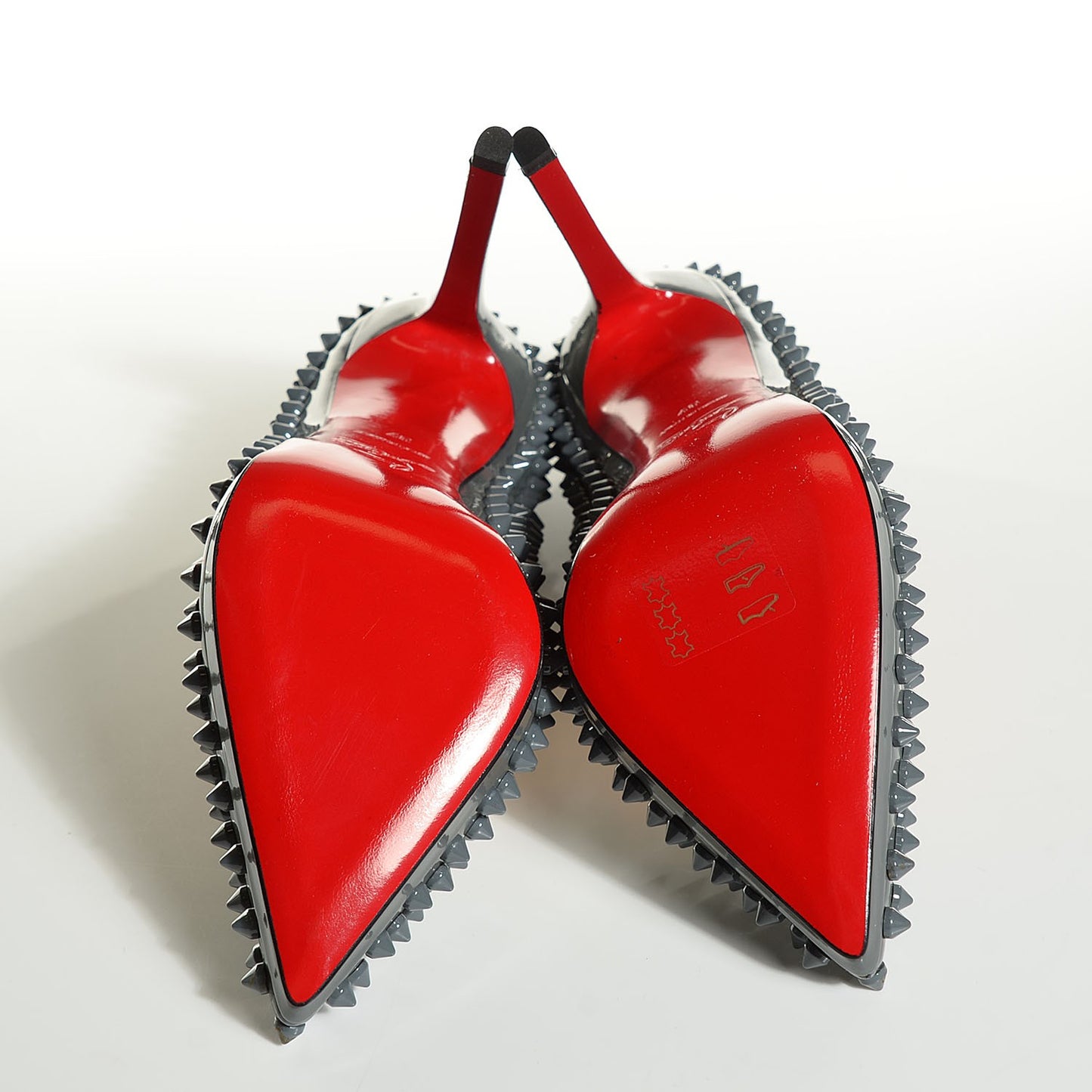 Patent Pigalle Plato Spikes 120 Pumps 37 Acier
