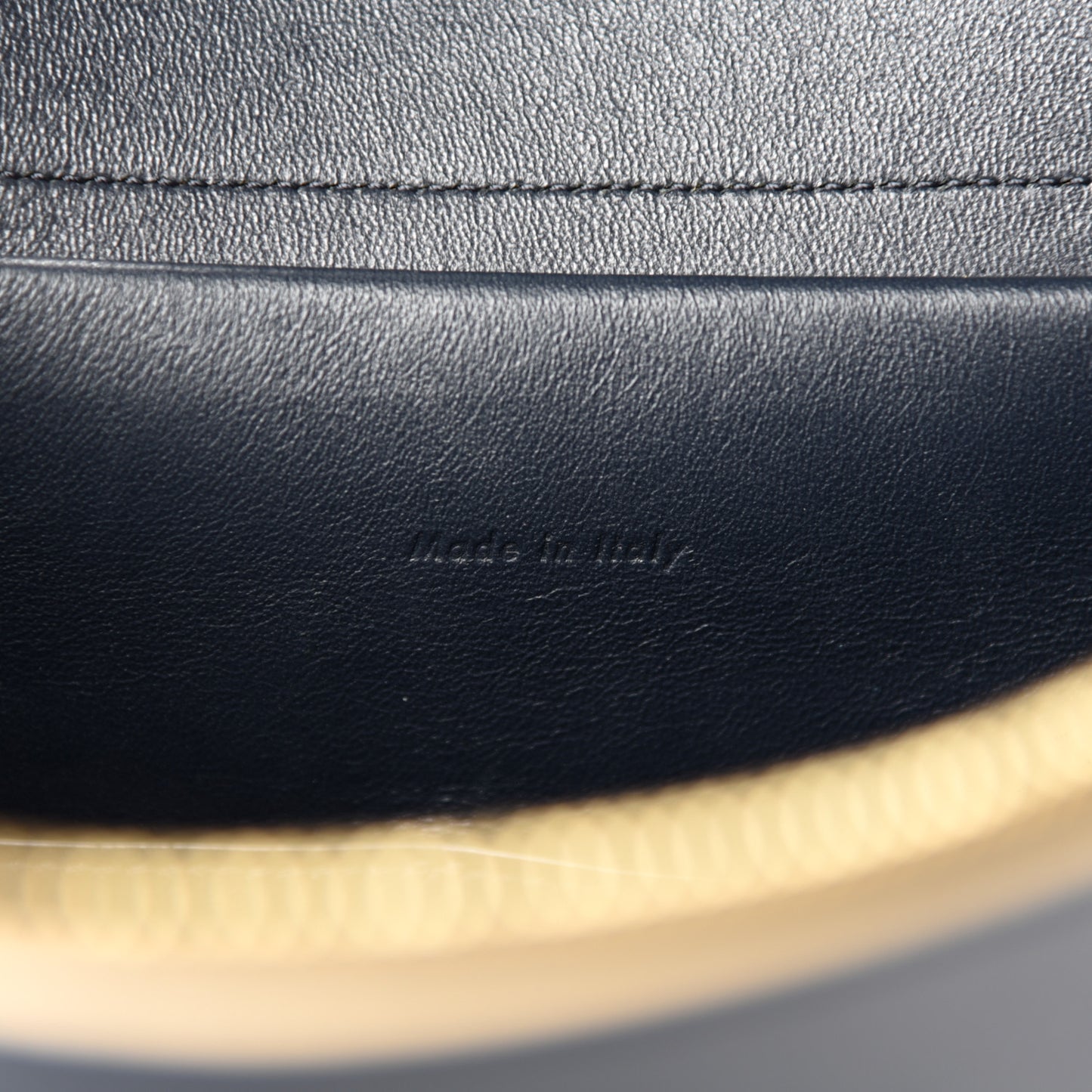 Palmelato Calfskin Mini Belt Bag Navy