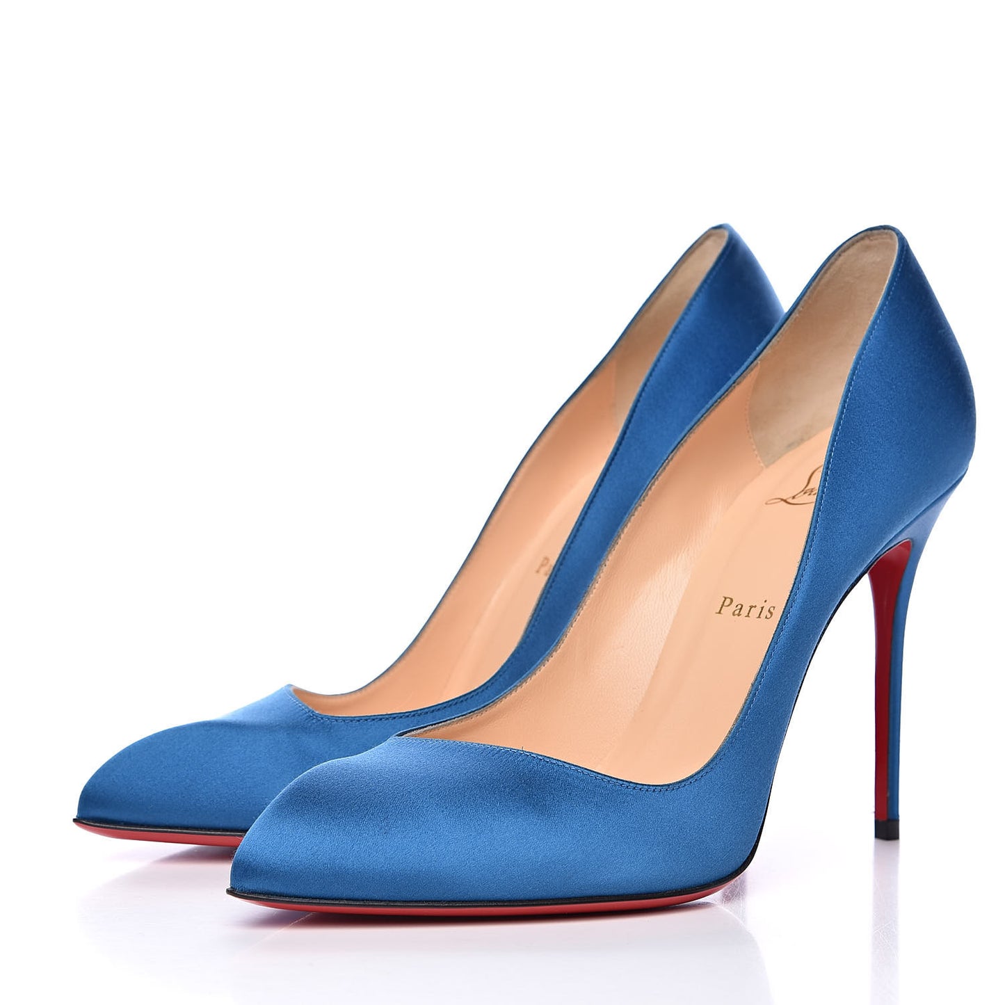 Satin Corneille 100 Pumps 40 Positano