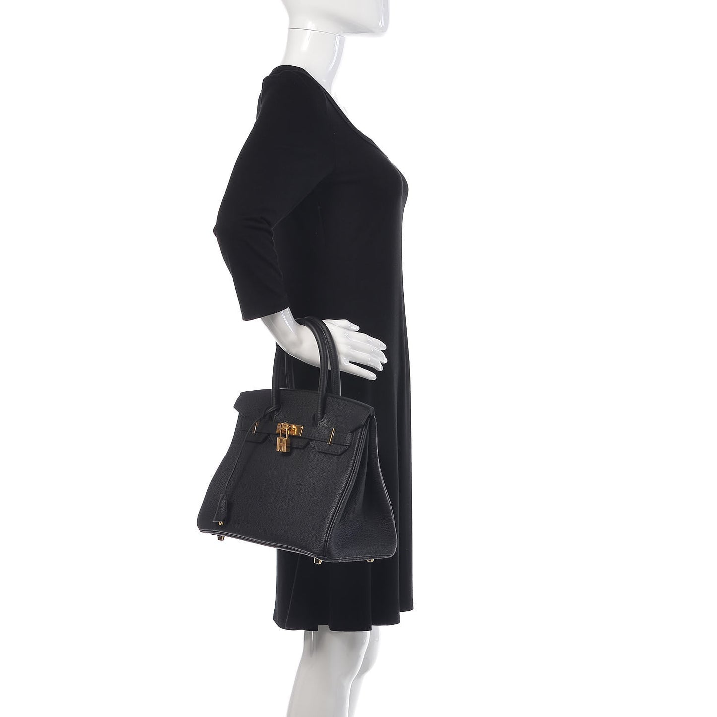 Togo Birkin 30 Black