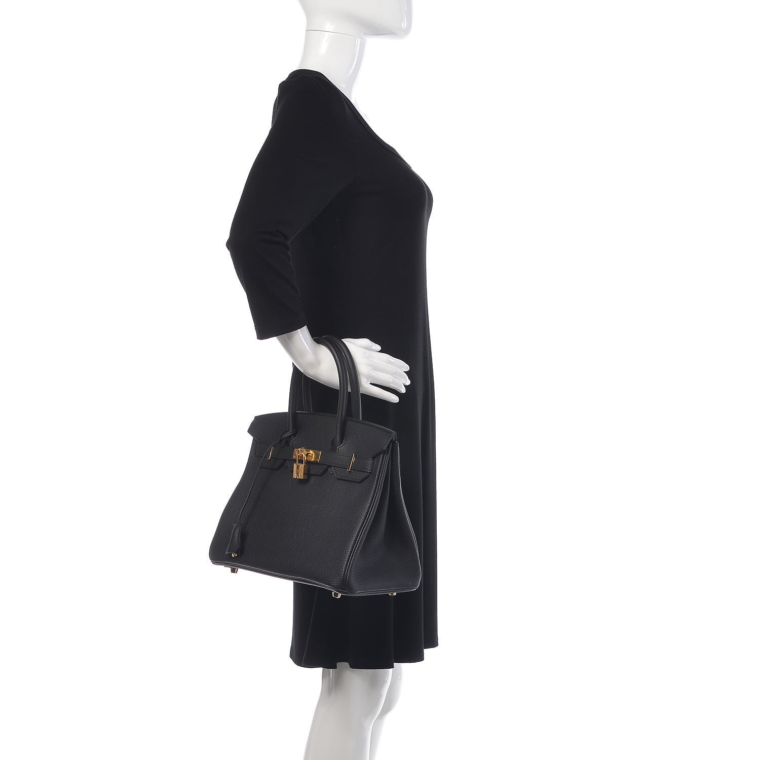 Hermes Togo Birkin 30 Black 2 of 30