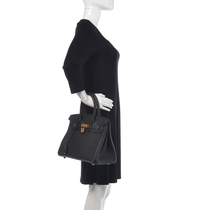 Hermes Togo Birkin 30 Black 2 of 30