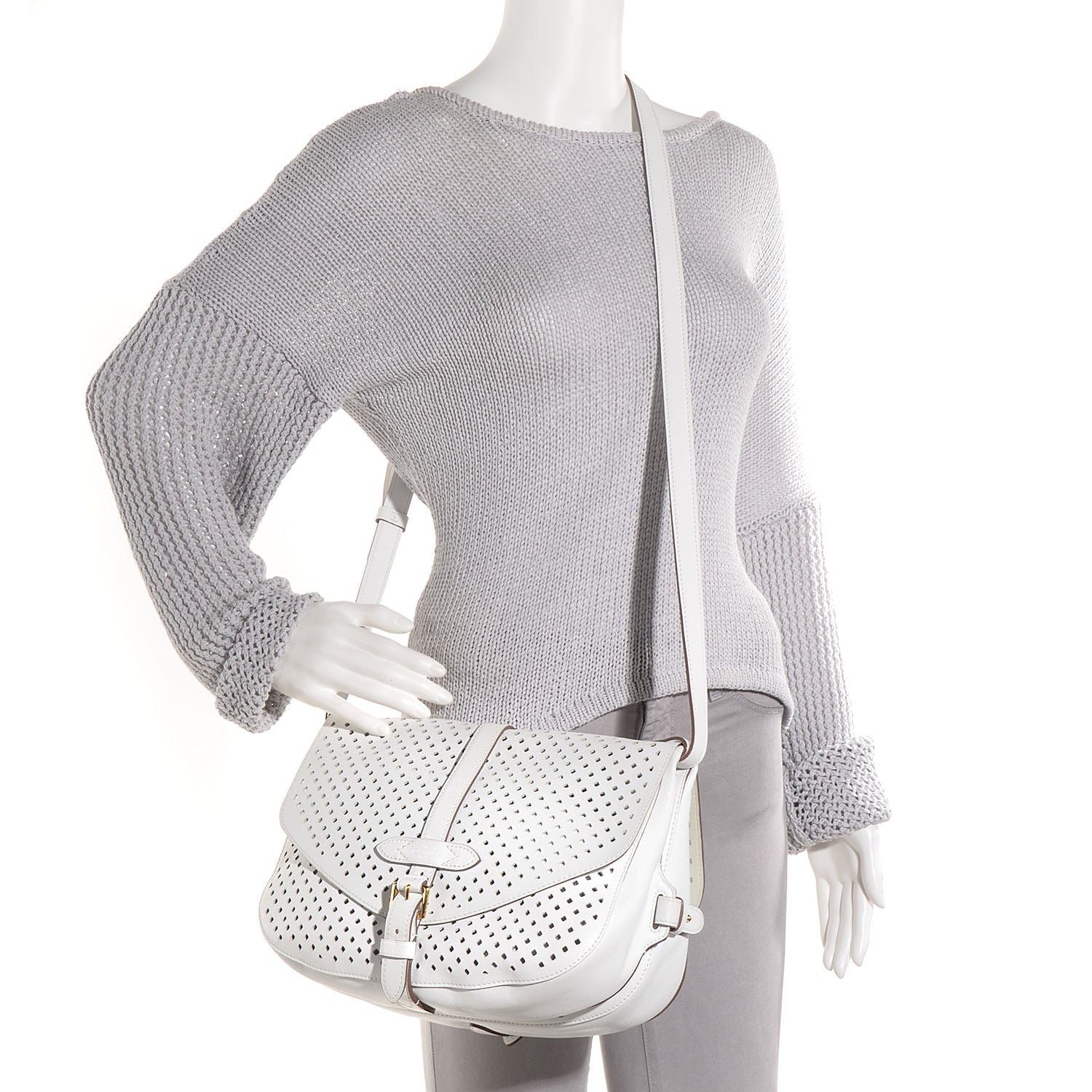 Louis Vuitton SC Flore Saumur White 2 of 8