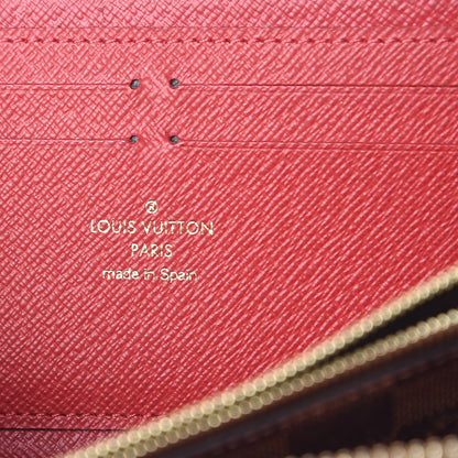 Louis Vuitton Damier Ebene Clemence Wallet Cherry 6 of 8