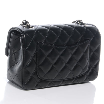 Chanel Lambskin Quilted Mini Flap Black 3 of 9