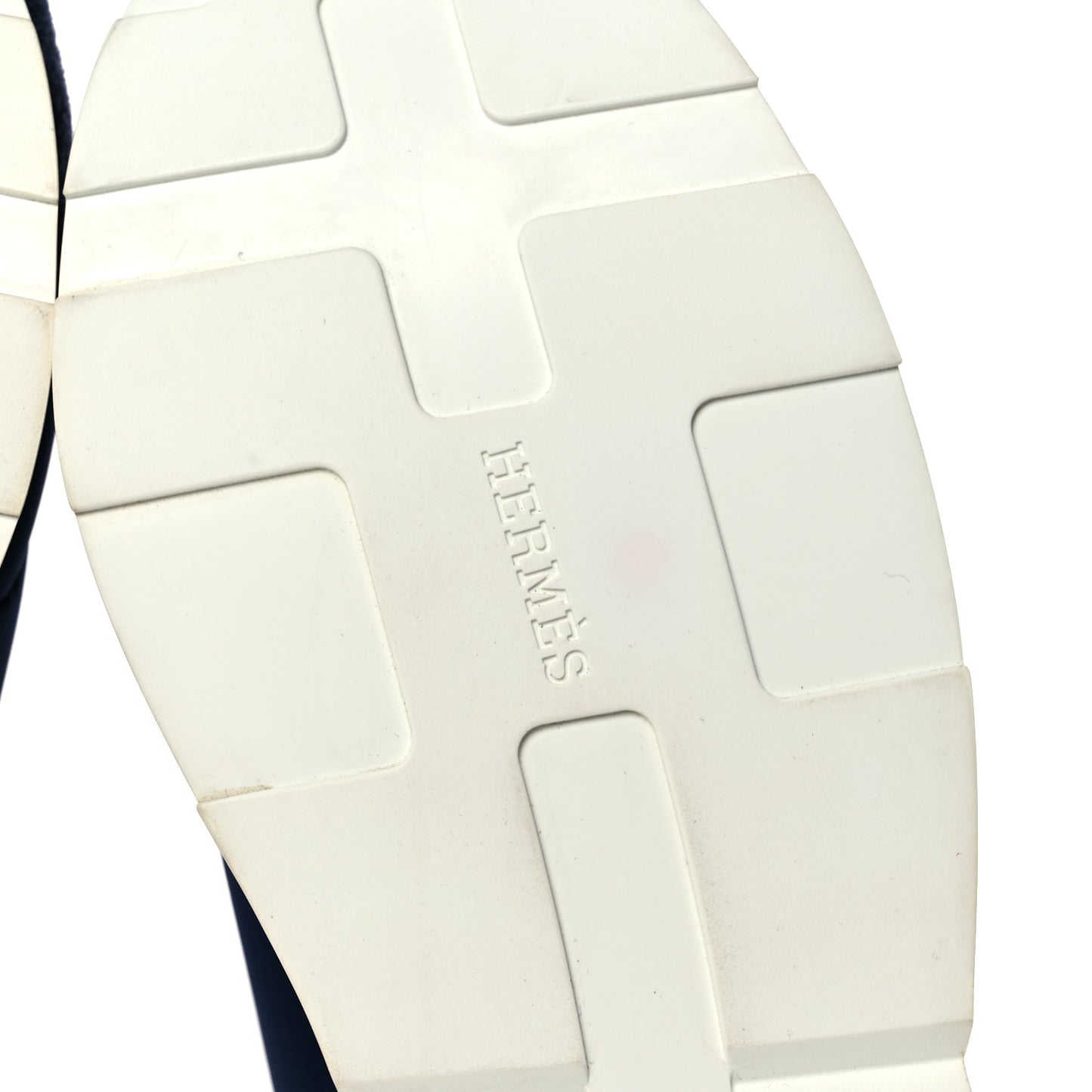 Technical Canvas Calfskin Suede Goatskin Womens Buster Sneakers 37 Marine White
