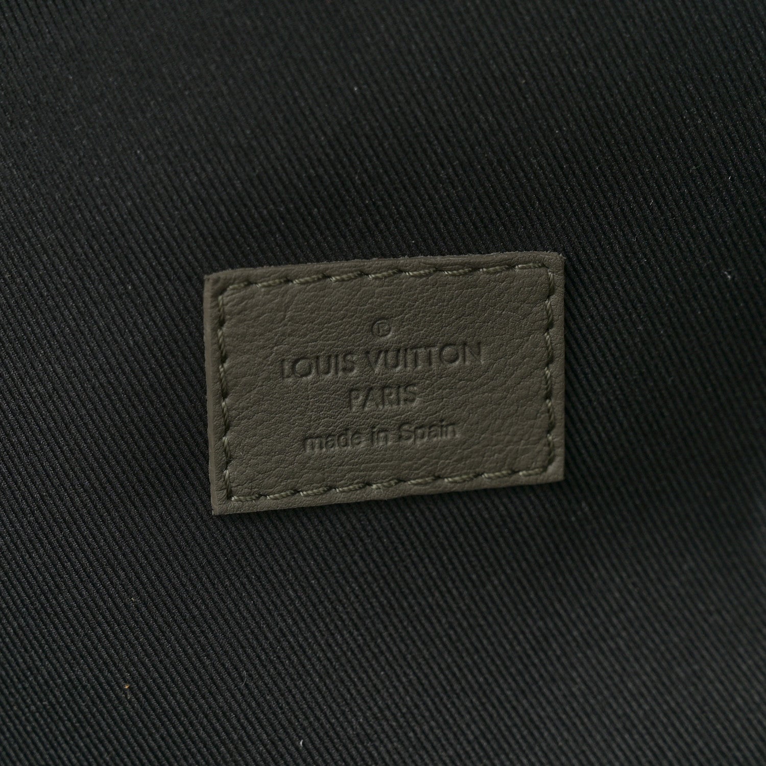 Louis Vuitton Calfskin Monogram Shadow Discovery Backpack PM Olive Green 6 of 10