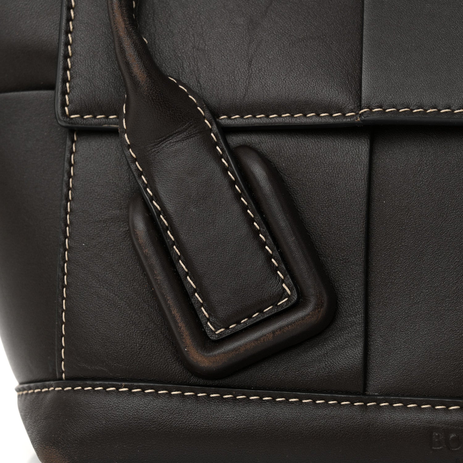 Bottega Veneta French Calfskin Maxi Intrecciato Small Arco Fondant 13 of 13