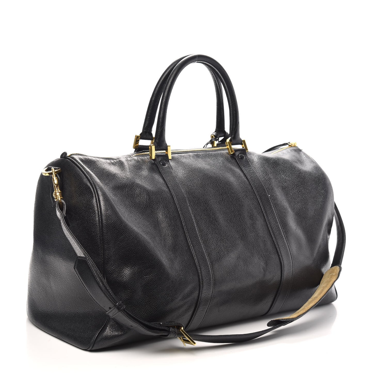 Caviar Timeless CC Duffel Bag Black