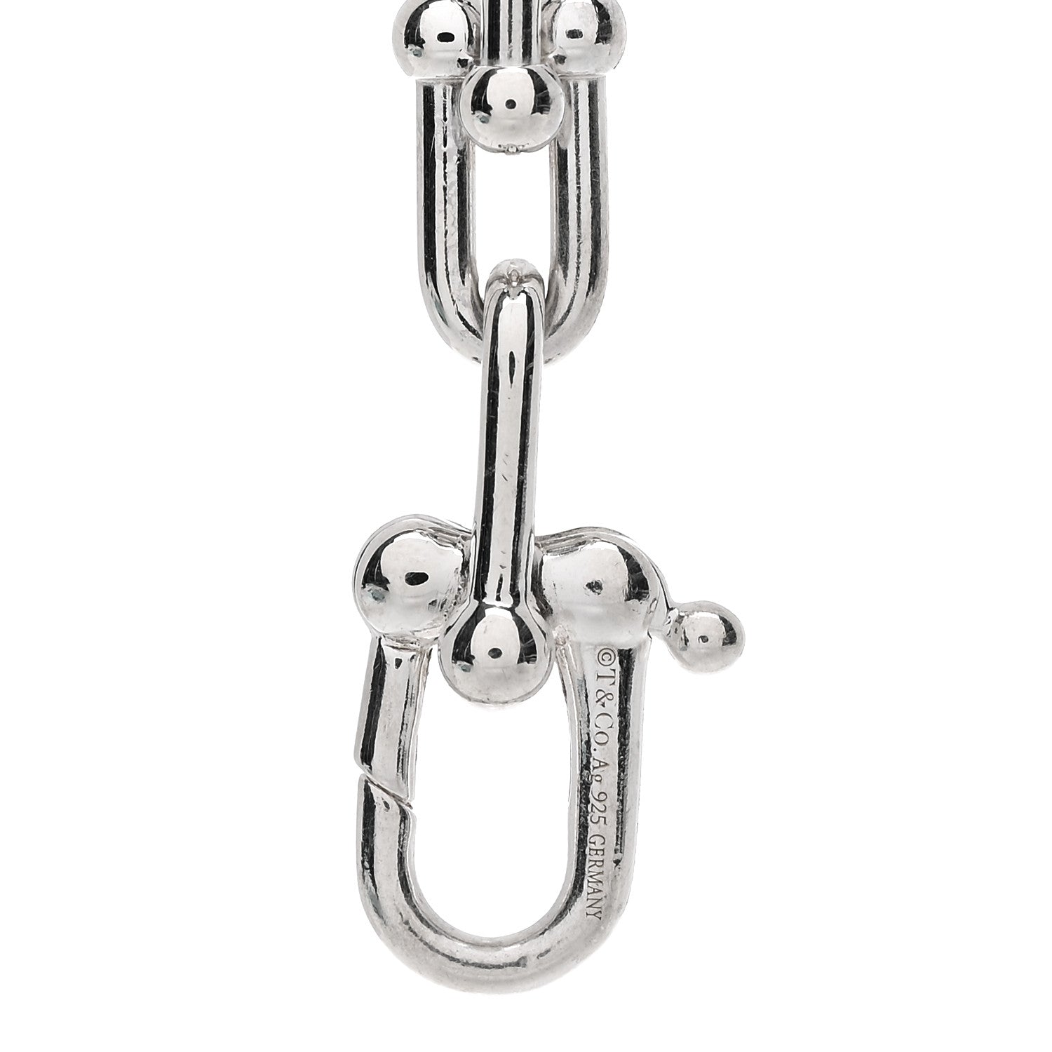 Tiffany Sterling Silver Small HardWear Link Bracelet 3 of 3