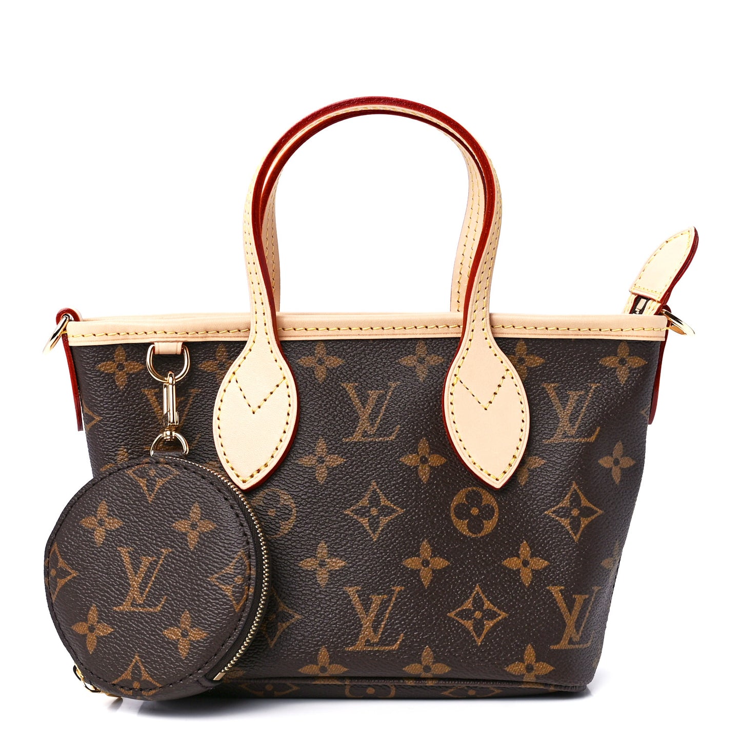 Monogram Neverfull BB Pink Peony