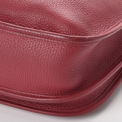 Hermes Taurillon Clemence Evelyne III PM Rubis 14 of 15