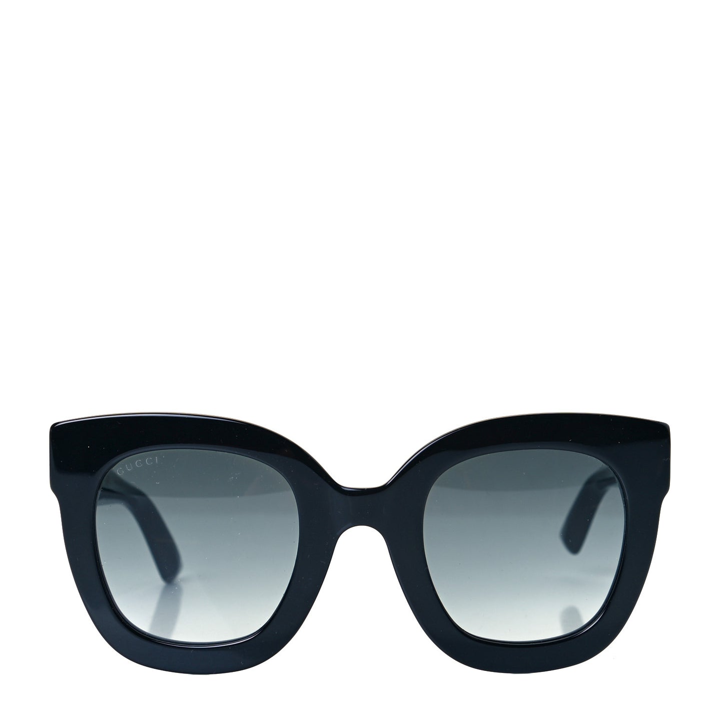Round Frame Star Sunglasses GG0208S Black