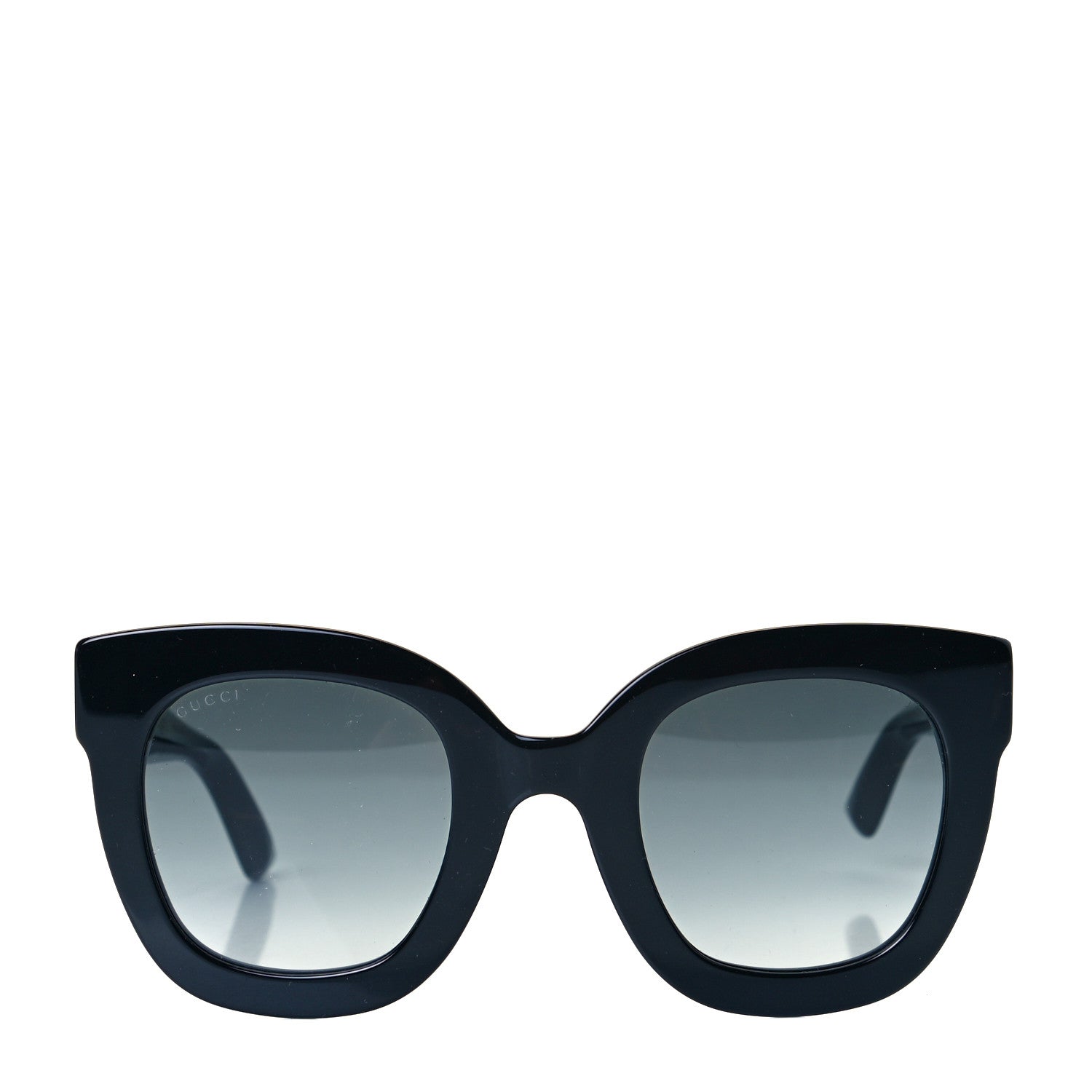 Gucci Round Frame Star Sunglasses GG0208S Black 2 of 7