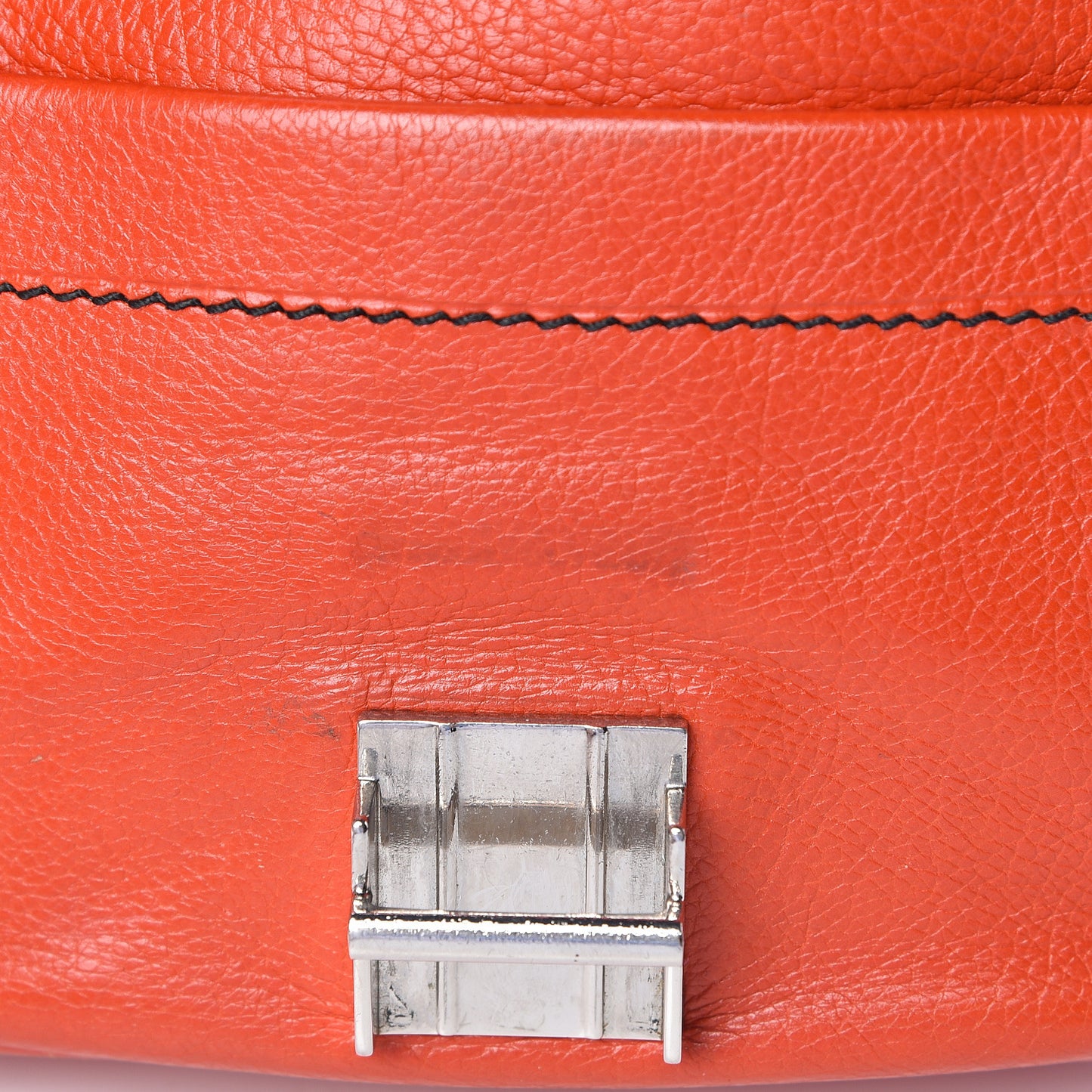 Vachetta Lux Tiny Kent Shoulder Bag Fire Red