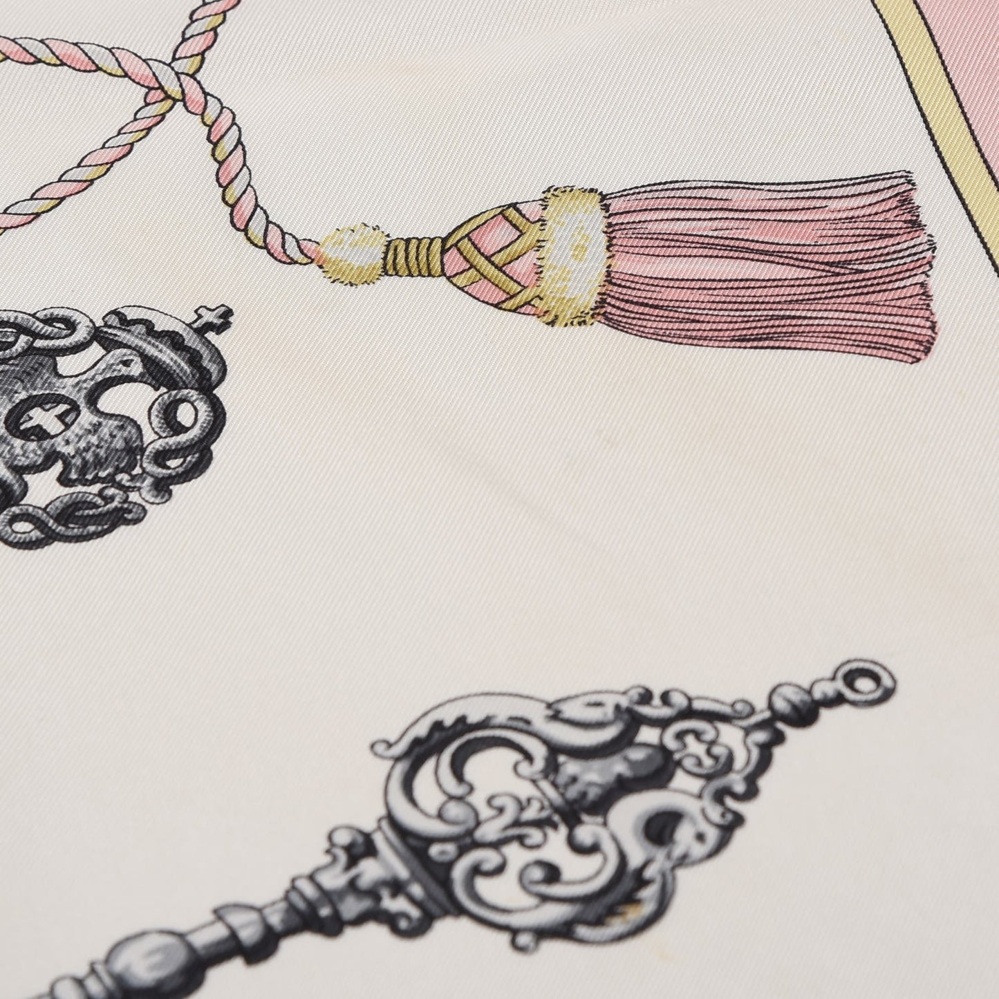 Silk Les Cles Scarf 90