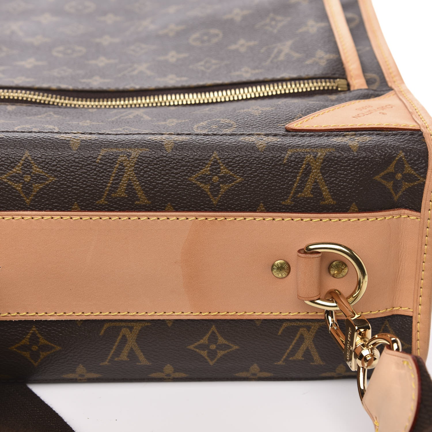 Louis Vuitton Monogram Garment Bag 5 Hangers 9 of 10