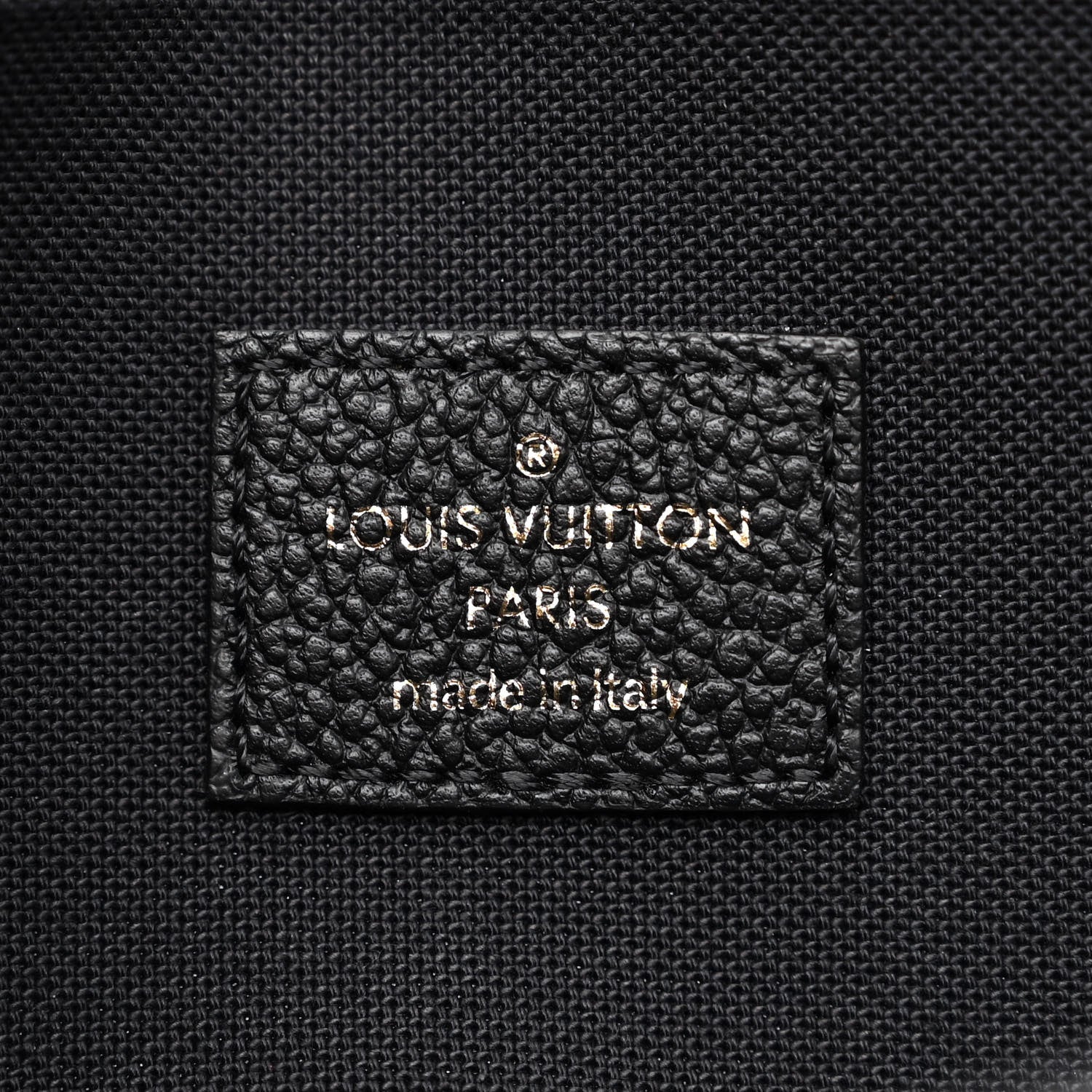 Louis Vuitton Empreinte Pochette Felicie Chain Wallet Black 9 of 13