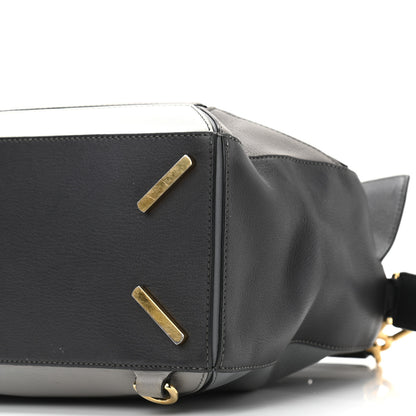 Loewe Calfskin Medium Puzzle Bag Grey Multito 9 of 9