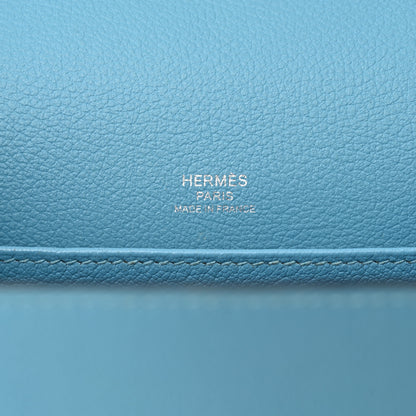 Hermes Evercolor Mini Sac Roulis Bleu Du Nord 6 of 11