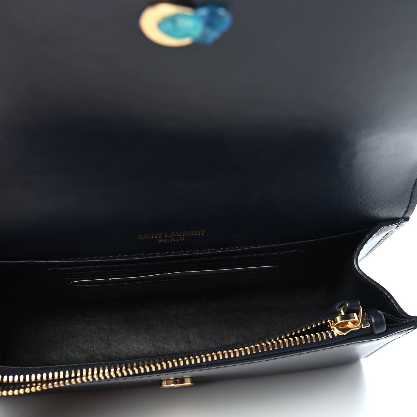 Smooth Calfskin Monogram Kate Belt Bag Marine