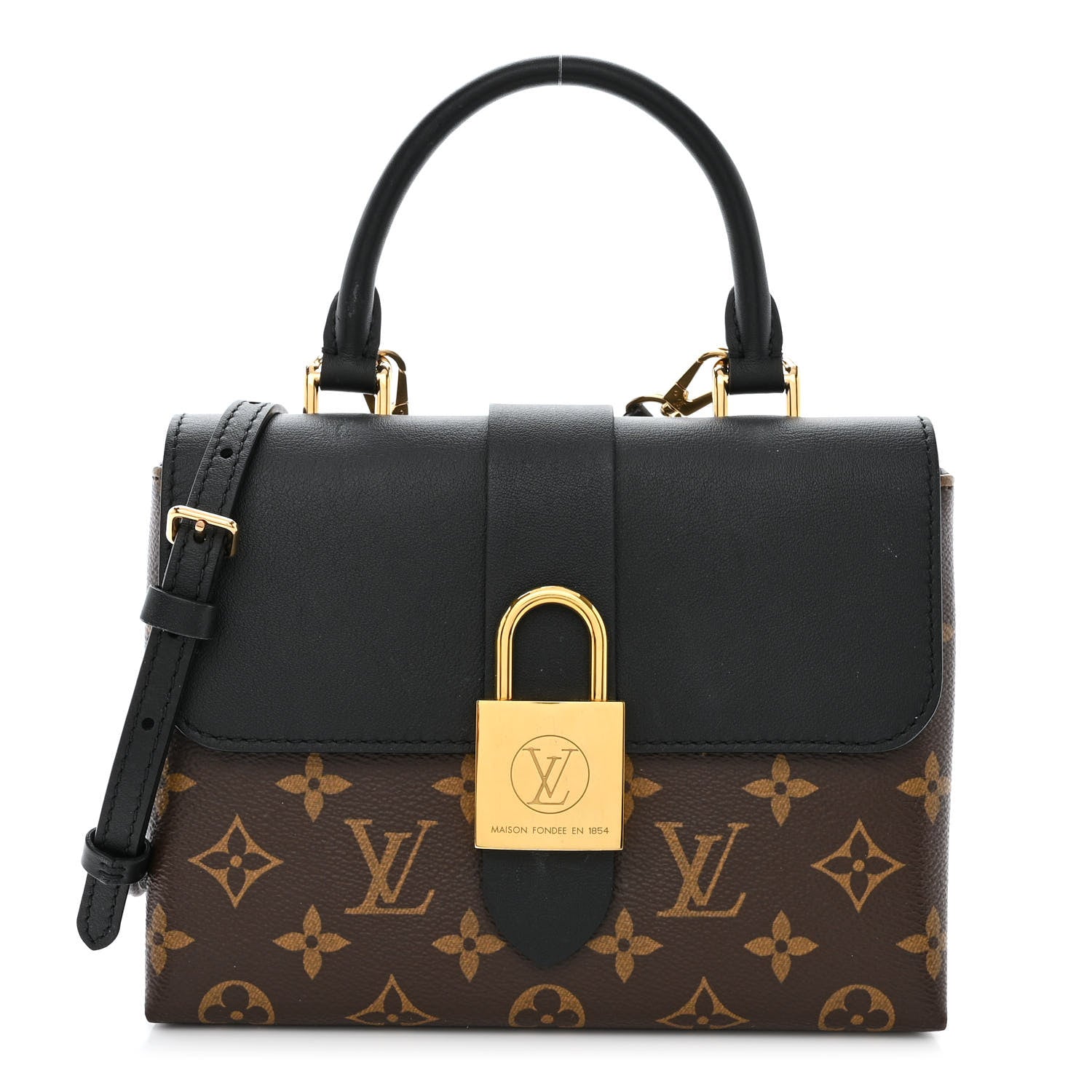Louis Vuitton Monogram Locky BB Black 1 of 10