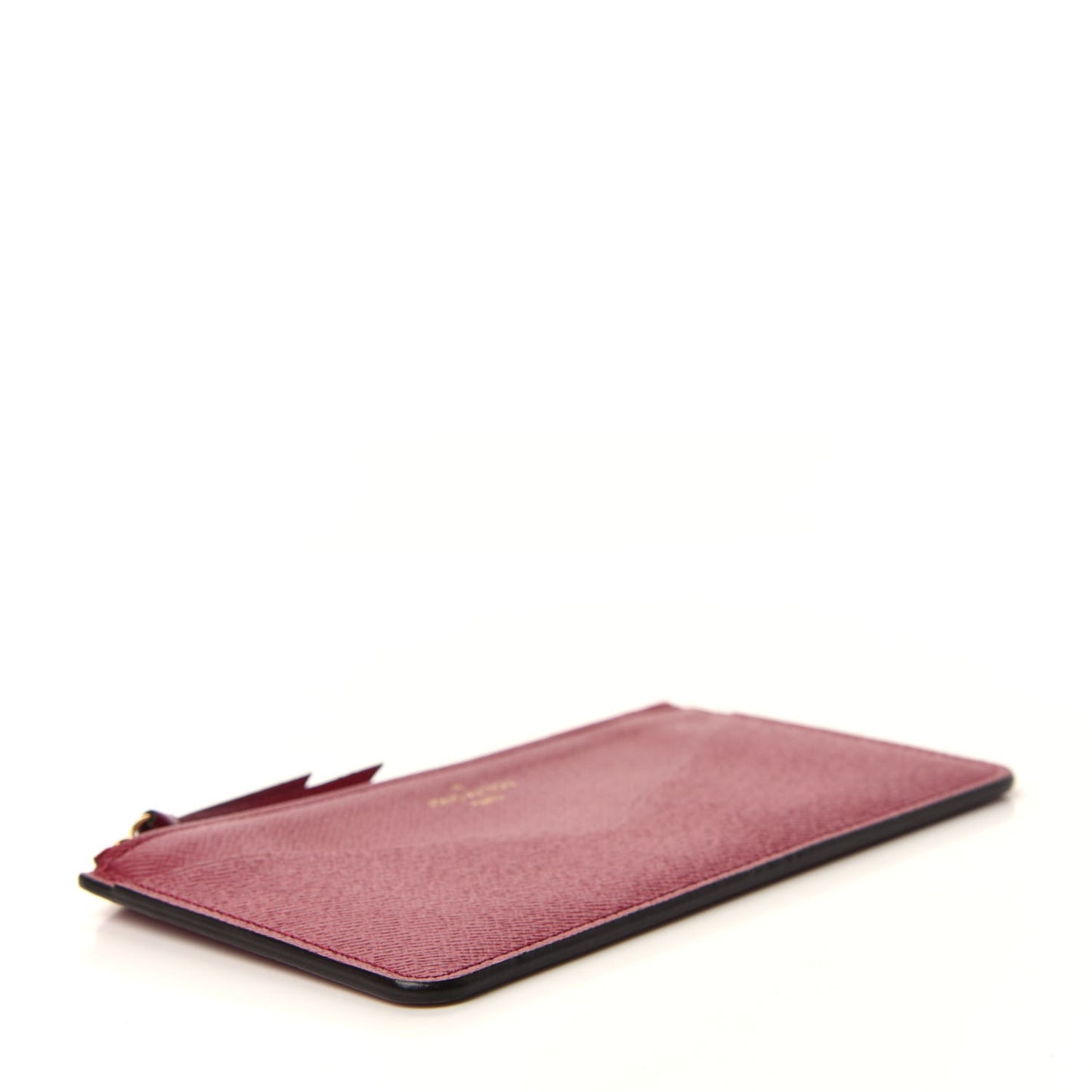 Calfskin Jeanne Wallet Zippered Insert Fuchsia