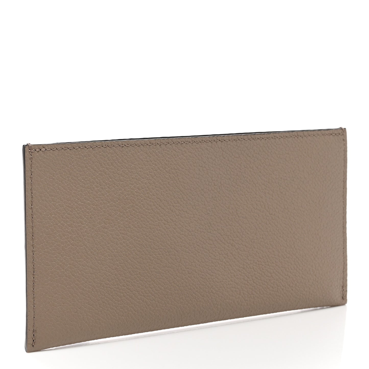 Calfskin Felicie Chain Wallet Card Holder Insert Tourterelle