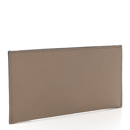 Louis Vuitton Calfskin Felicie Chain Wallet Card Holder Insert Tourterelle 3 of 6