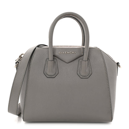 Givenchy Sugar Goatskin Mini Antigona Pearl Grey 1 of 16