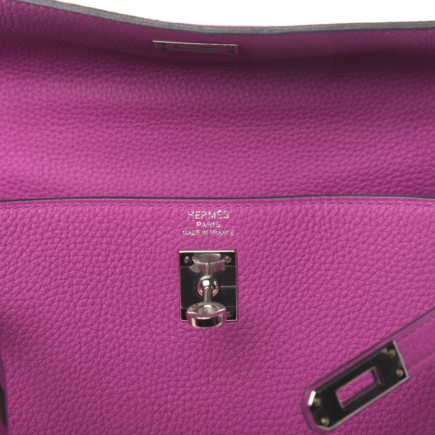 Hermes Togo Kelly Retourne 25 Rose Pourpre 6 of 11