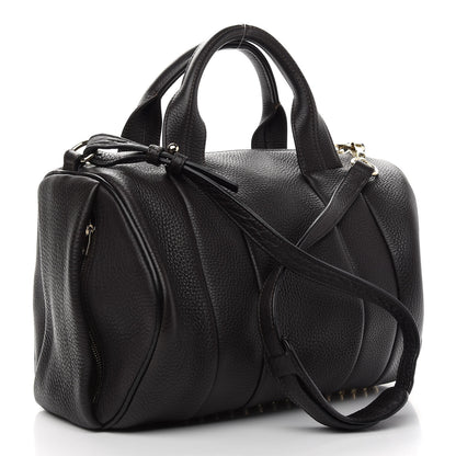 Alexander Wang Soft Pebbled Lambskin Rocco Brown Pale Gold Hardware 3 of 8