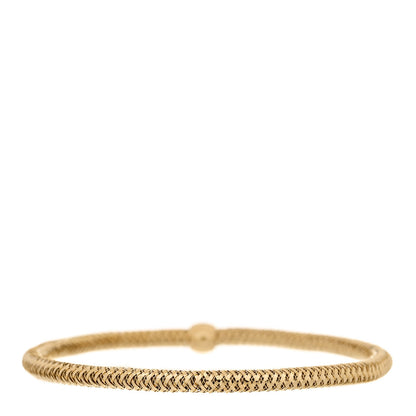 Roberto Coin 18K Yellow Gold Primavera Flex Bangle Bracelet 1 of 4