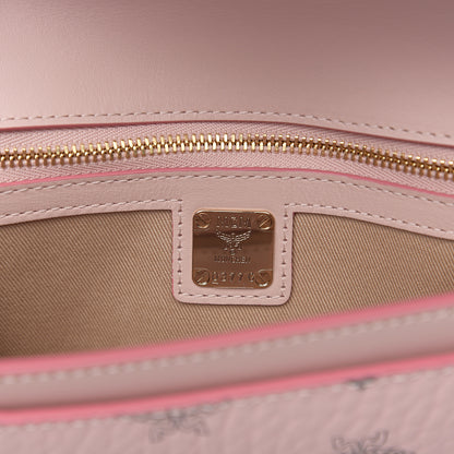 MCM Visetos Monogram Medium Millie Crossbody Bag Soft Pink 5 of 8