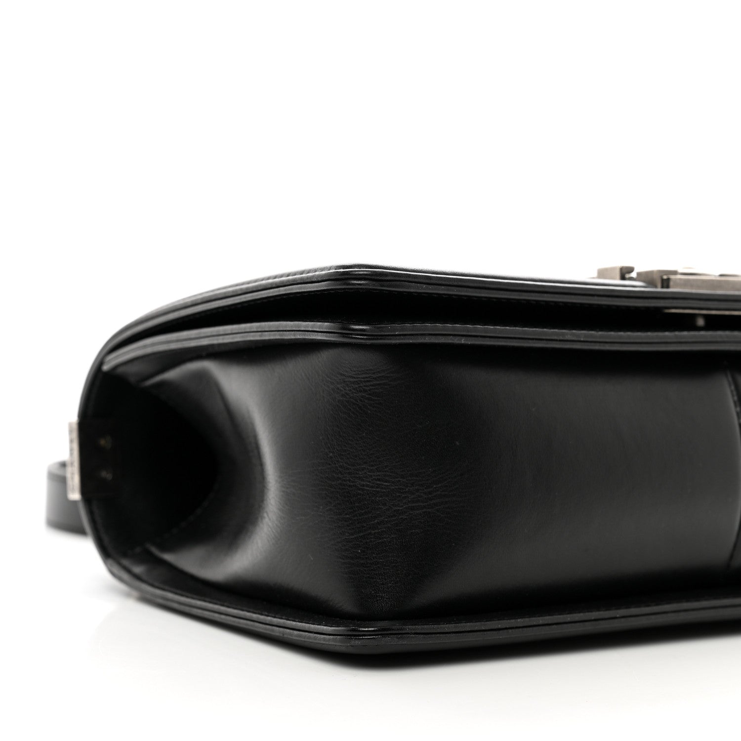 Chanel Lambskin Quilted Medium Boy Flap Black 9 of 10