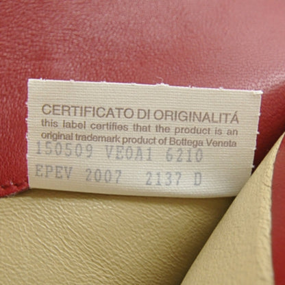 Bottega Veneta Nappa Intrecciato Continental Wallet Red 7 of 8