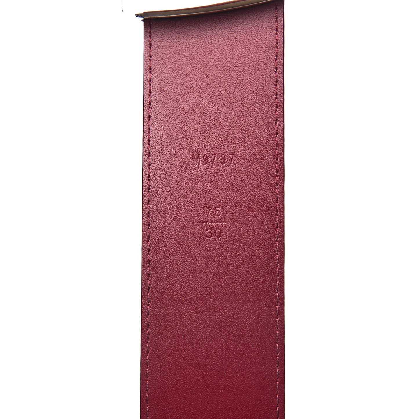 Epi 40mm LV Initiales Belt 75 30 Fuchsia