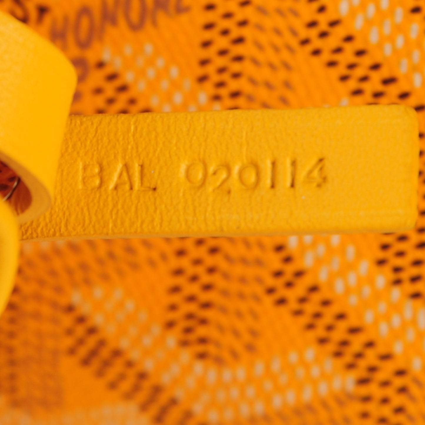 Goyardine Saint Louis PM Yellow