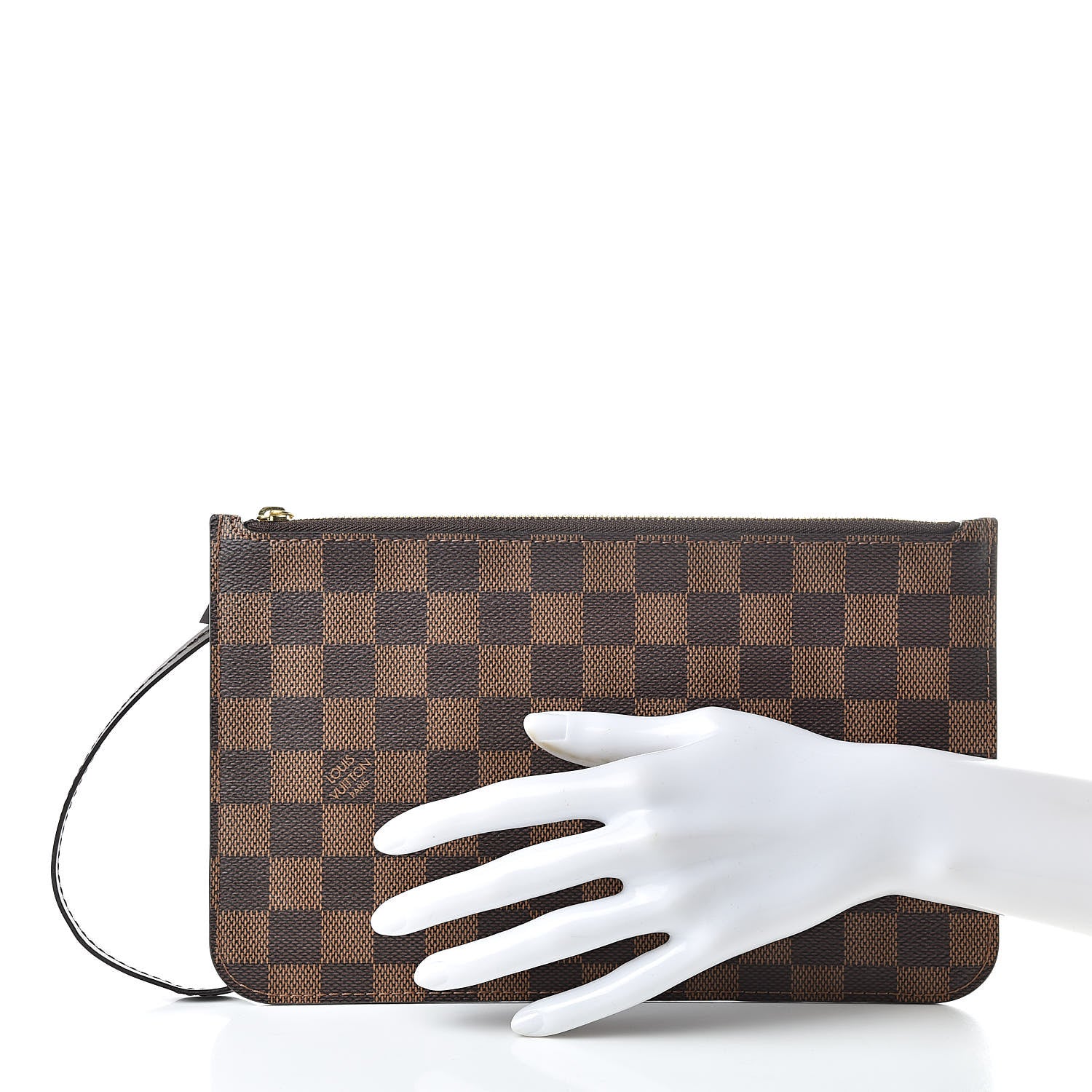 Louis Vuitton Damier Ebene Neverfull MM GM Pochette 2 of 12