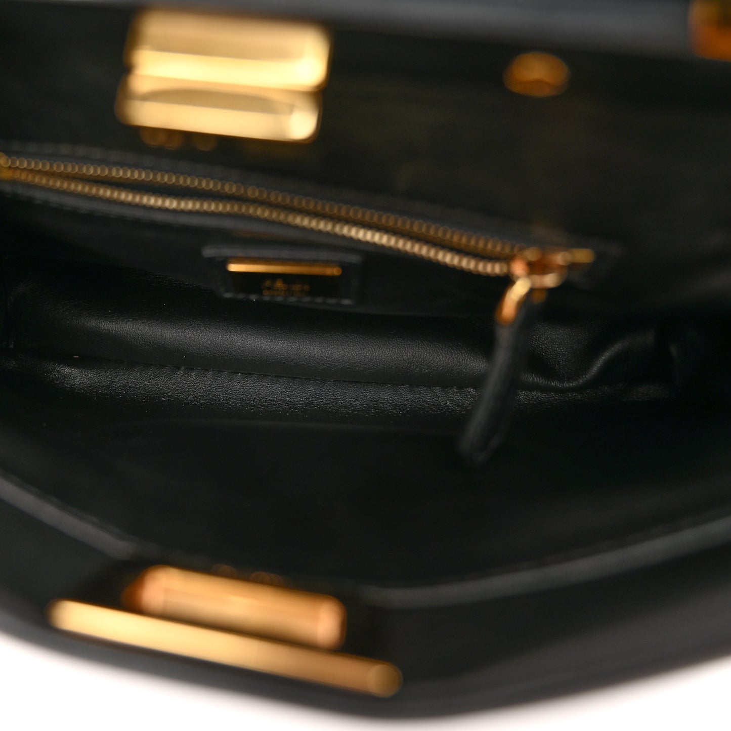 Nappa Mini Peekaboo Iconic Satchel Black