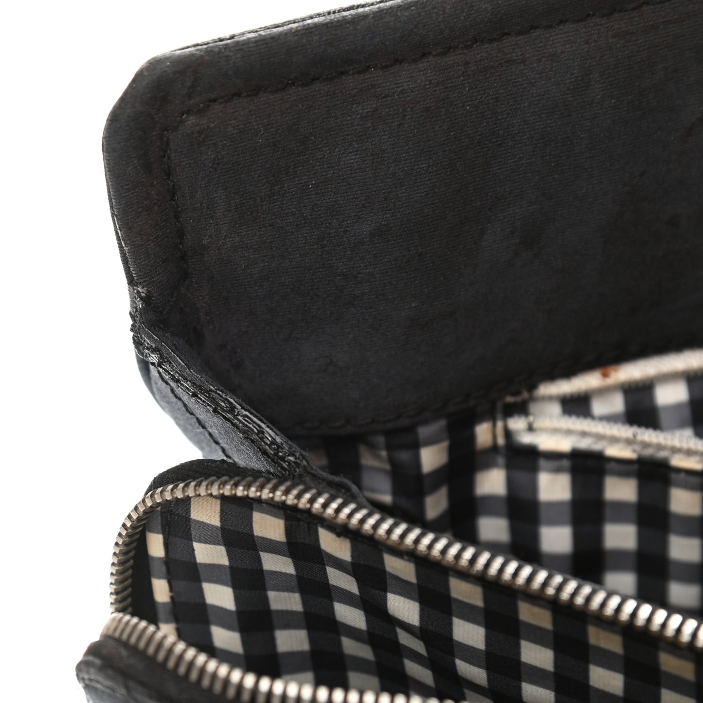 Canvas Lipstick Ligne Tote Black