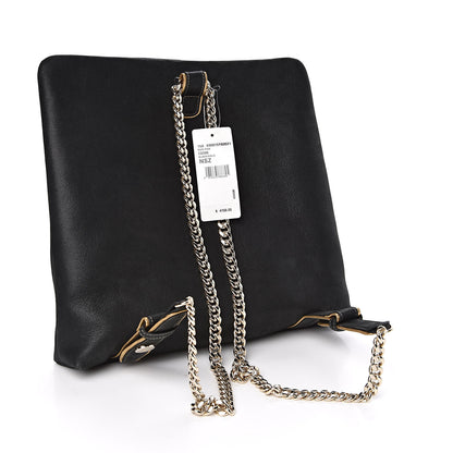 Chanel Iridescent Calfskin Embroidered Paris Salzburg Hunting Backpack Black 3 of 10