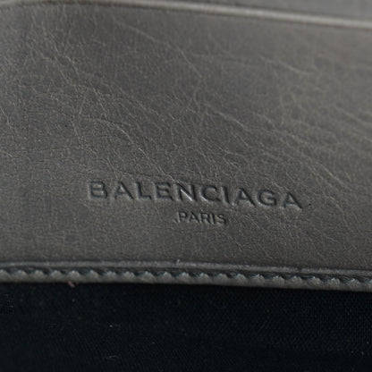 Balenciaga Agneau Classic Hardware Continental Zip Around Wallet Gris Pyrite 11 of 13