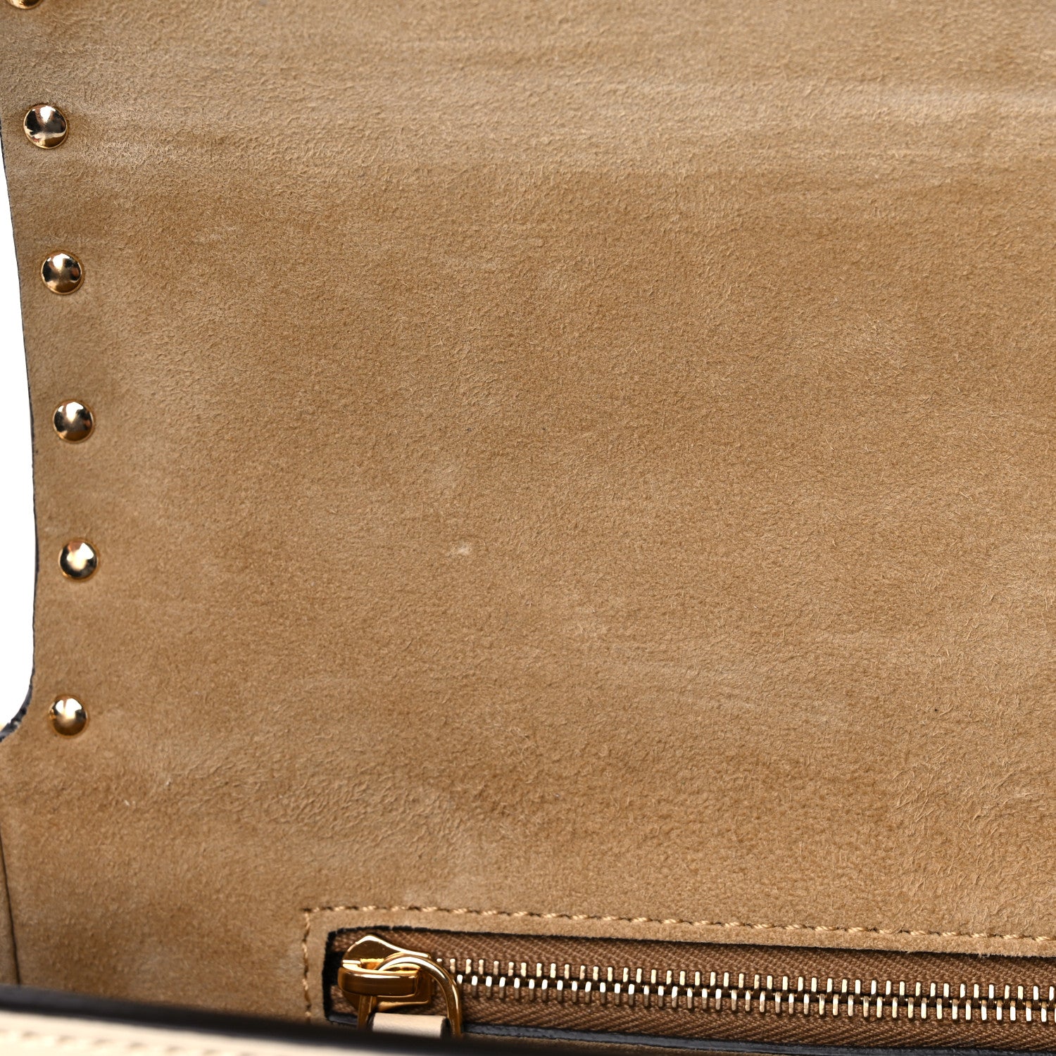 Fendi Vitello King Metal Stitch Baguette Pergamena 11 of 16