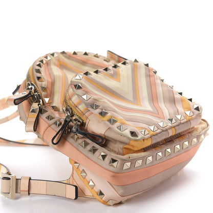 Valentino Garavani Nylon Native Couture 1975 Mini Rockstud Backpack 3 of 13