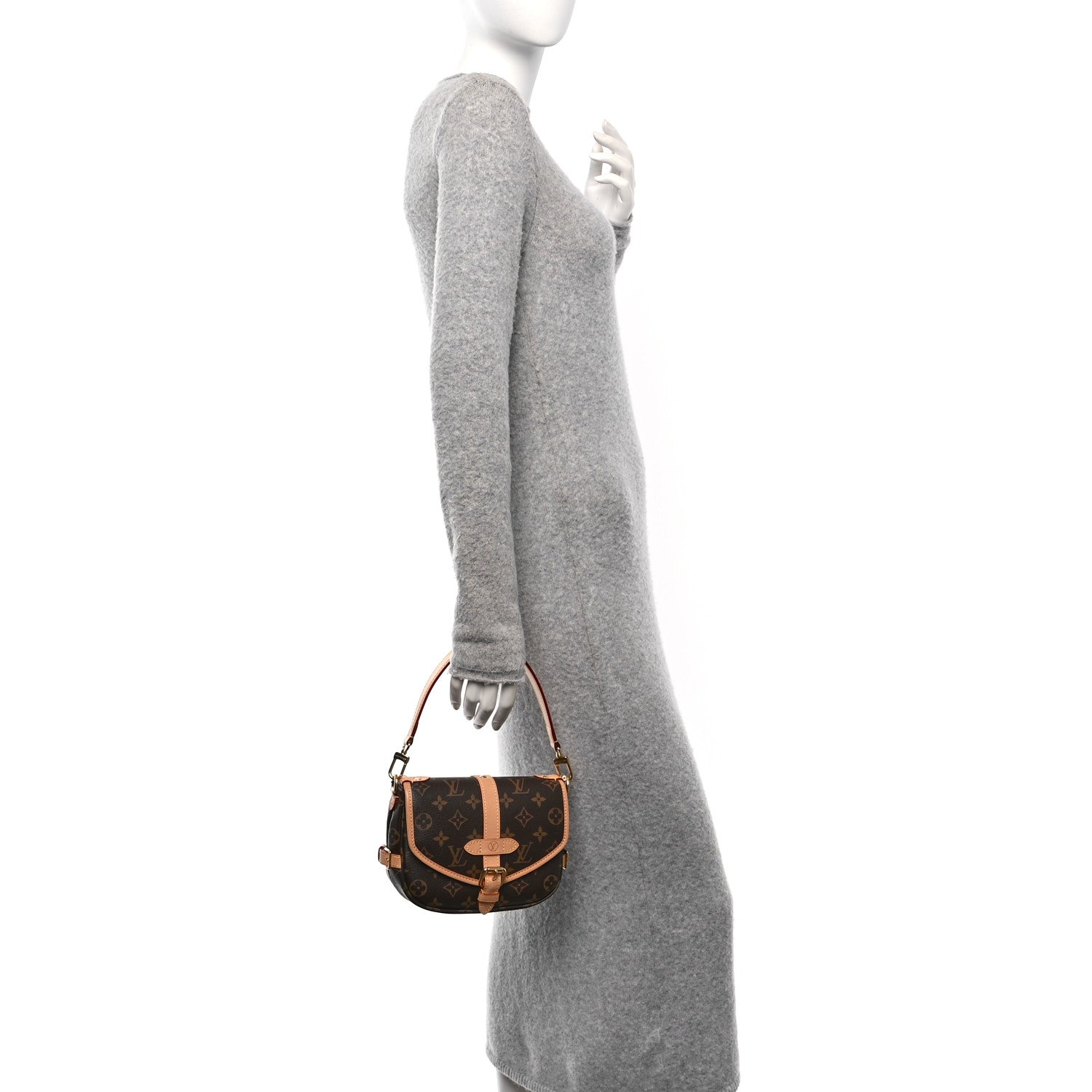 Louis Vuitton Monogram Saumur BB 2 of 9