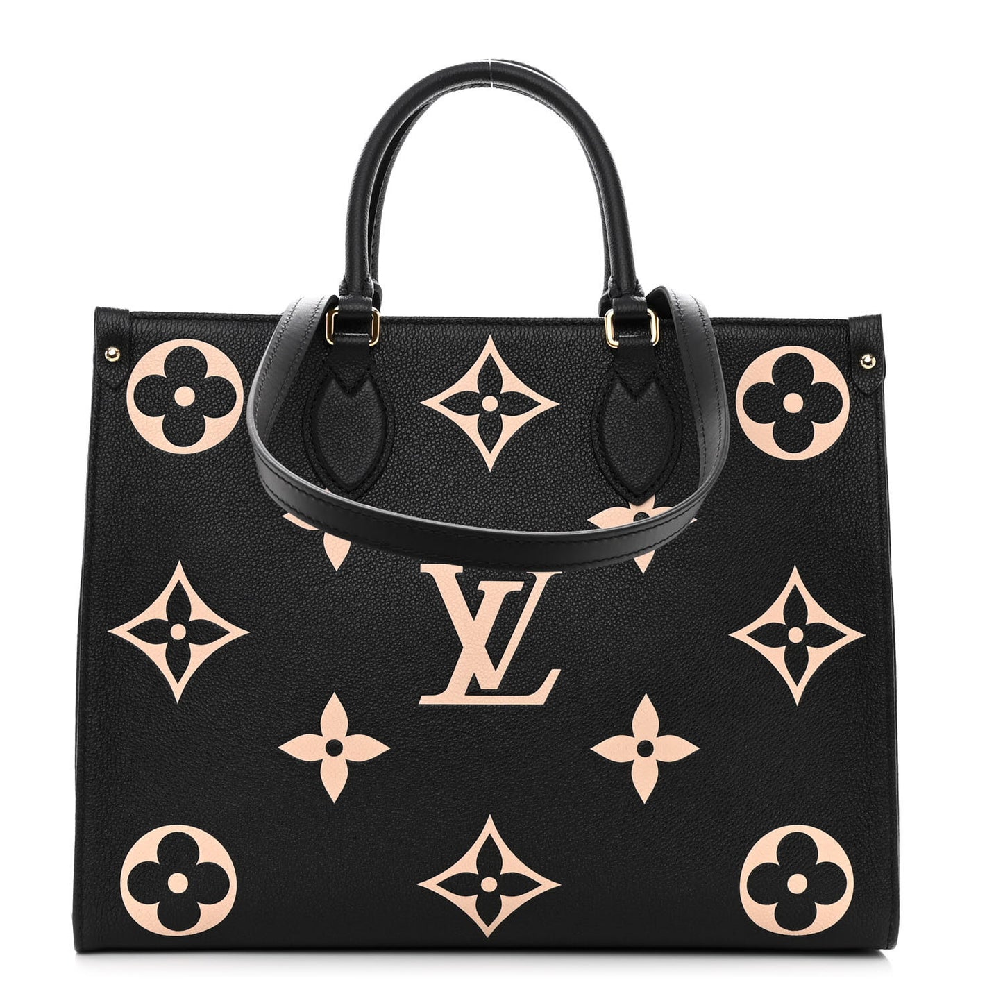 Empreinte Monogram Giant Onthego MM Black Beige